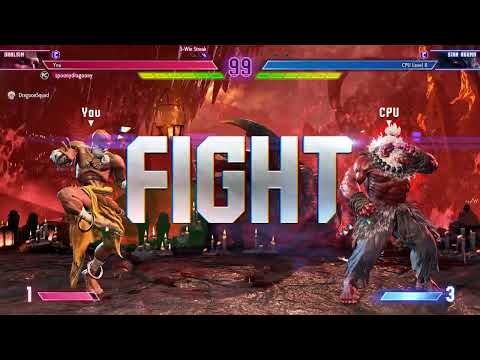 SiRN Akuma Giant Battle Fight - Dhalsim - Street Fighter 6