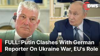 FULL CLASH: Putin Clashes With German Reporter Over Ukraine War & Europe's Role at SPIEF 2026 | AC1E