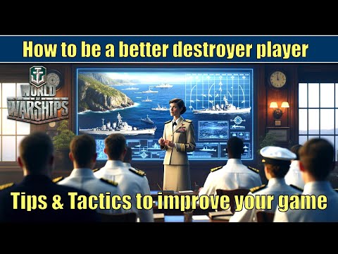 How to be a better destroyer player to improve your game #worldofwarships #kleber  #daring