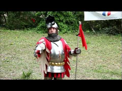 Combat médiéval full-contact: tournoi de Paris