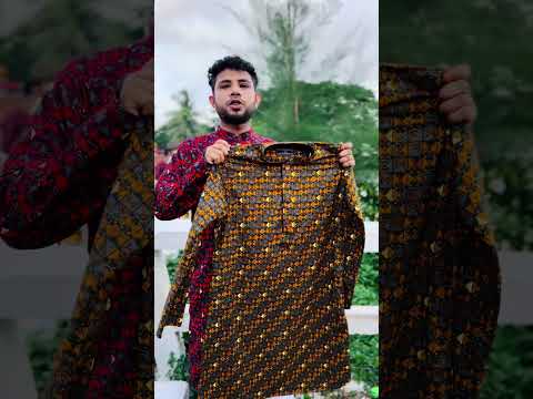 Cotton Print Panjabi