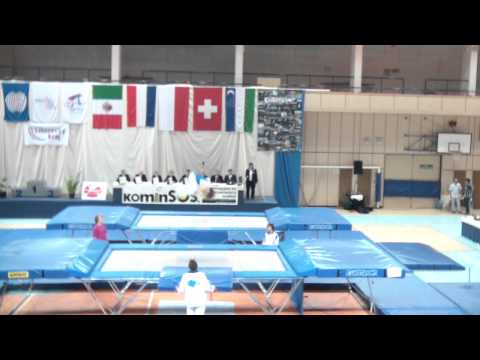 CISAG : Trampoline Friendship Cup à Jablonec - Libre de Florestan