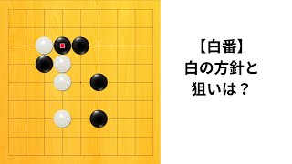 【9路】キリに対する白の狙いと方針は？｜白番｜囲碁クエスト実況解説｜対高目