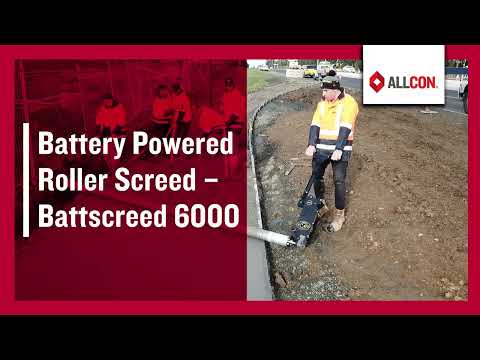 BattScreed Roller Screed