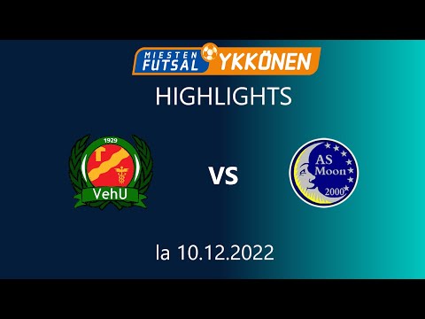 Highlights: VehU - AS Moon 4-1 (0-1) 10.12.2022 Futsal-Ykkönen