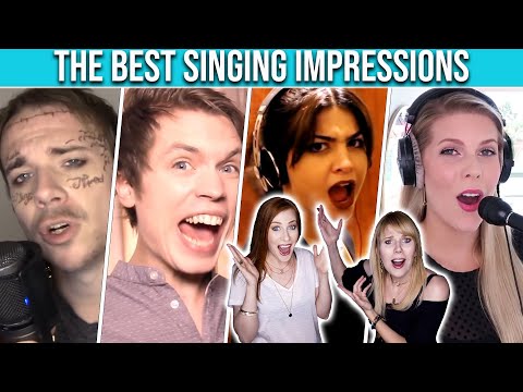 Reacting to Singer Impressions and Trying it Ourselves! [Roomie, Black Gryphon, Yanina, Eline]