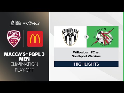 Macca's® FQPL 3 Men Play-Off Elimination - Willowburn FC vs. Southport Warriors Highlights