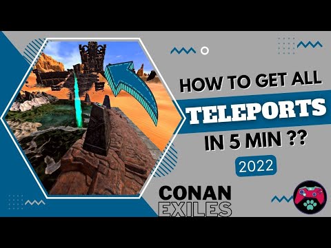 Fastest Way To Get All Obelisks On Exile Land - Conan Exiles Tutorial| How To Auto Tp From Map Room!
