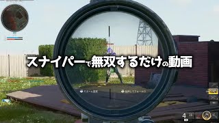 【COD:BO6】COD元プロのスナイパー専がスナイパーで無双するだけの動画