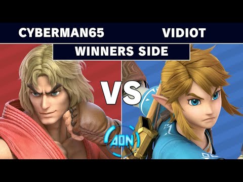 AON Ultimate 56 - Cyberman65 (Ken) Vs Vidiot (Link) Winners Pools - Smash Ultimate