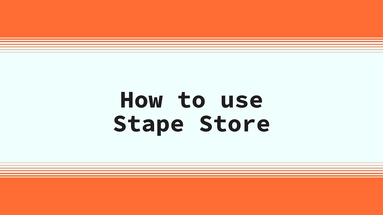 How to use Stape Store [Step-by-step guide]