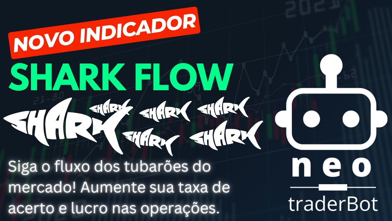 NOVO INDICADOR SHARK FLOW - Fluxo dos Tubarões [CÓDIGO FONTE ABERTO NO PROFIT CHART - NeoTraderBot]
