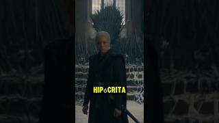 A Rhaenyra é uma hipócrita em A Casa do Dragão #rhaenyratargaryen #targaryen  #houseofthedragon