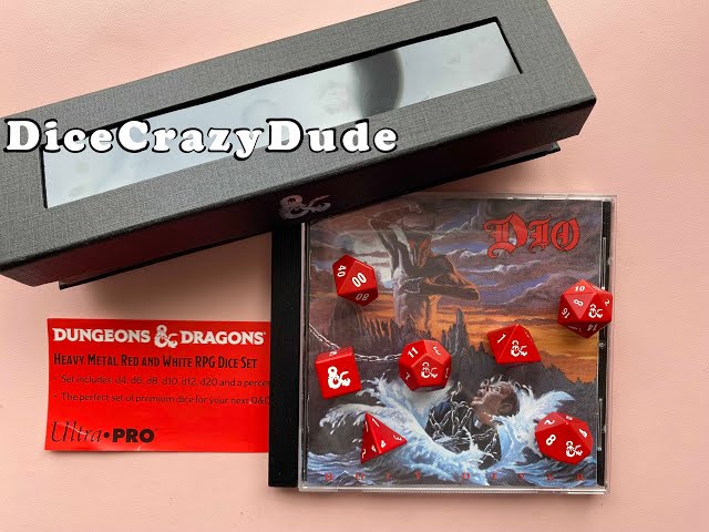 Vídeo relacionado con Ultra Pro - Dungeons & Dragons - Juego de Dados Heavy Metal D6
