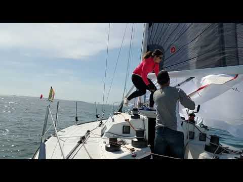 Schock 35 sailing - doubled handed