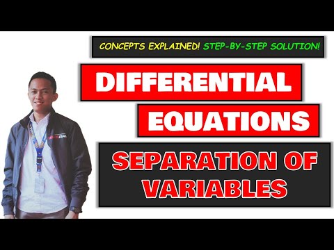 Separation of Variables |Differential Equations|