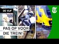 De 5 meest bizarre acties op het spoor