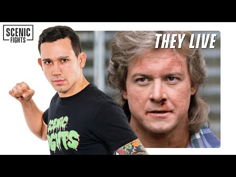 MMA Fighter Breaks Down "They Live" Street Fight with Roddy Piper | Scenic Fights