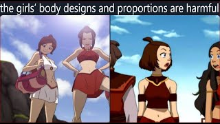 &quot;Girls&#39; bodies in Avatar and Korra are harmful!&quot;