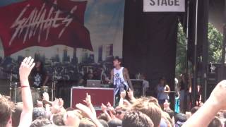 Collide - Breathe Carolina - Live Montreal Vans Warped Tour 2014