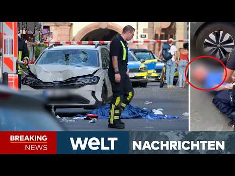 Video Thumbnail: AMOKFAHRT IN LEIPZIG: 33-Jähriger rast durch Innenstadt – Zwei Tote, mehrere Verletzte | WELT LIVE