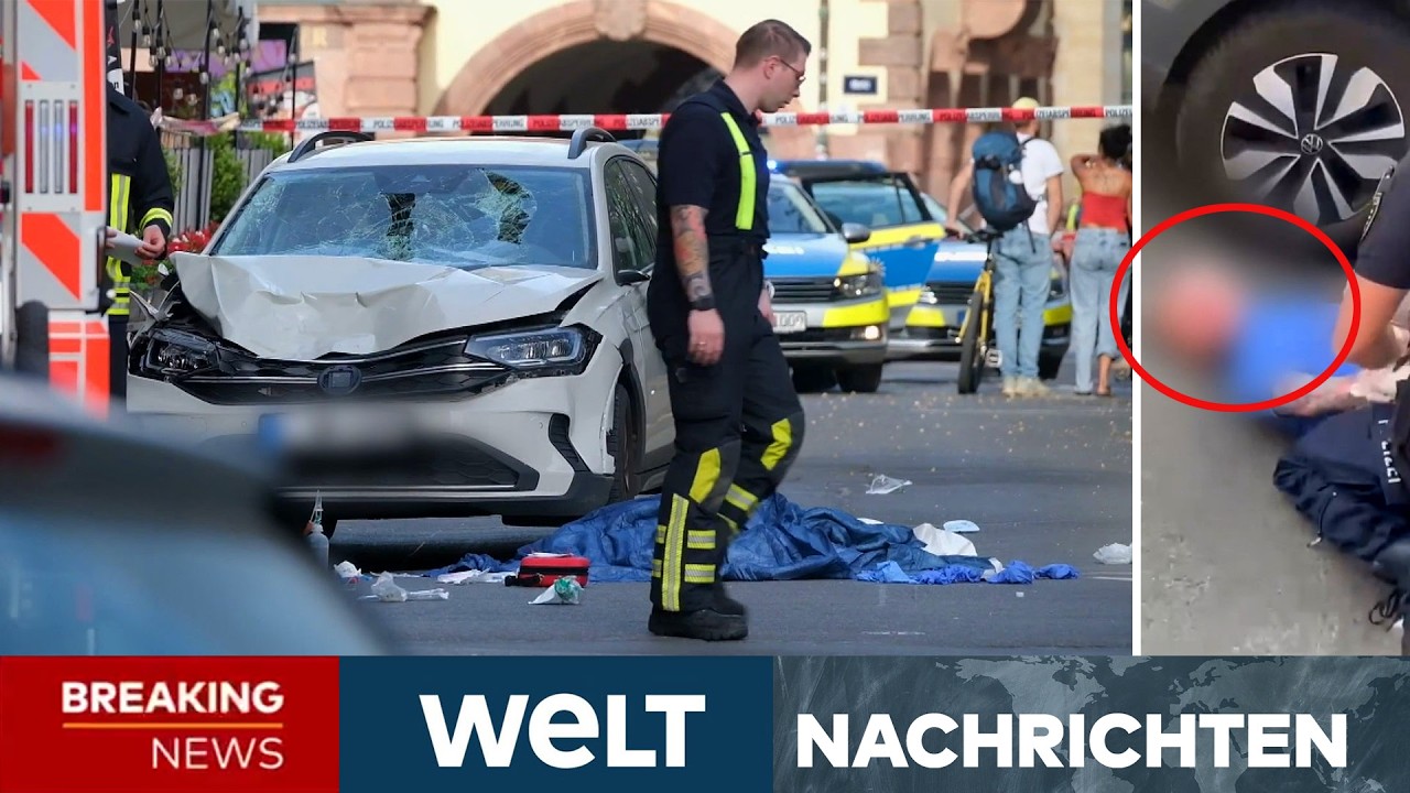 AMOKFAHRT IN LEIPZIG: 33-Jähriger rast durch Innenstadt – Zwei Tote, mehrere Verletzte | WELT LIVE