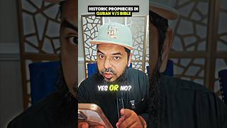 🤯🔥ChatGPT On Historical Prophecies in the Bible v/s Quran!! #shorts #chatgpt