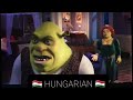 SHREK 2 Shrek And Princess Fiona Arguing Scene In 30 Languages