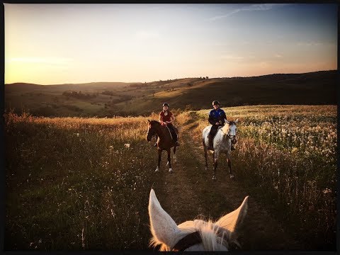 Randonnée à cheval - Aposol, région de Sibiu (Roumanie)