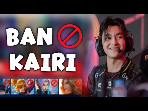 THEY BANNED KAIRI ASSASSIN HEROES in Snapdragon Pro Series Finals. . . 🤯