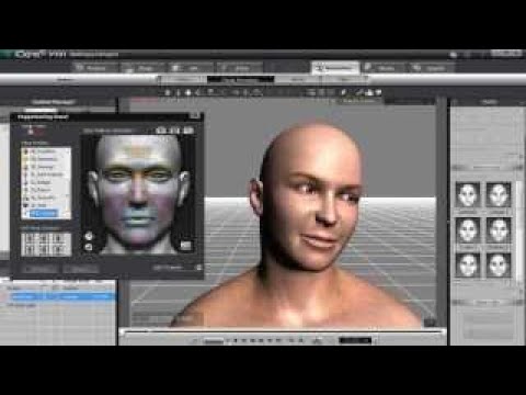 3DXchange5 Tutorial Importing Facial Morph Target Data from Daz Studio