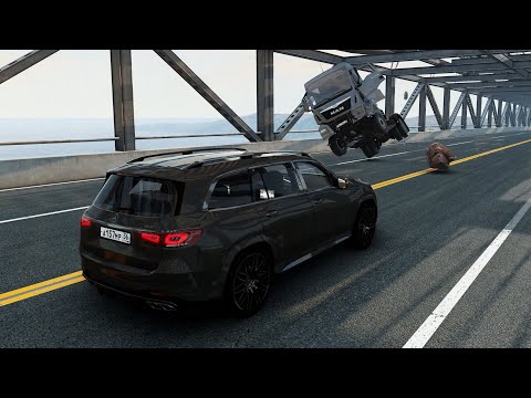 Car and Truck Crashes - BeamNG Drive