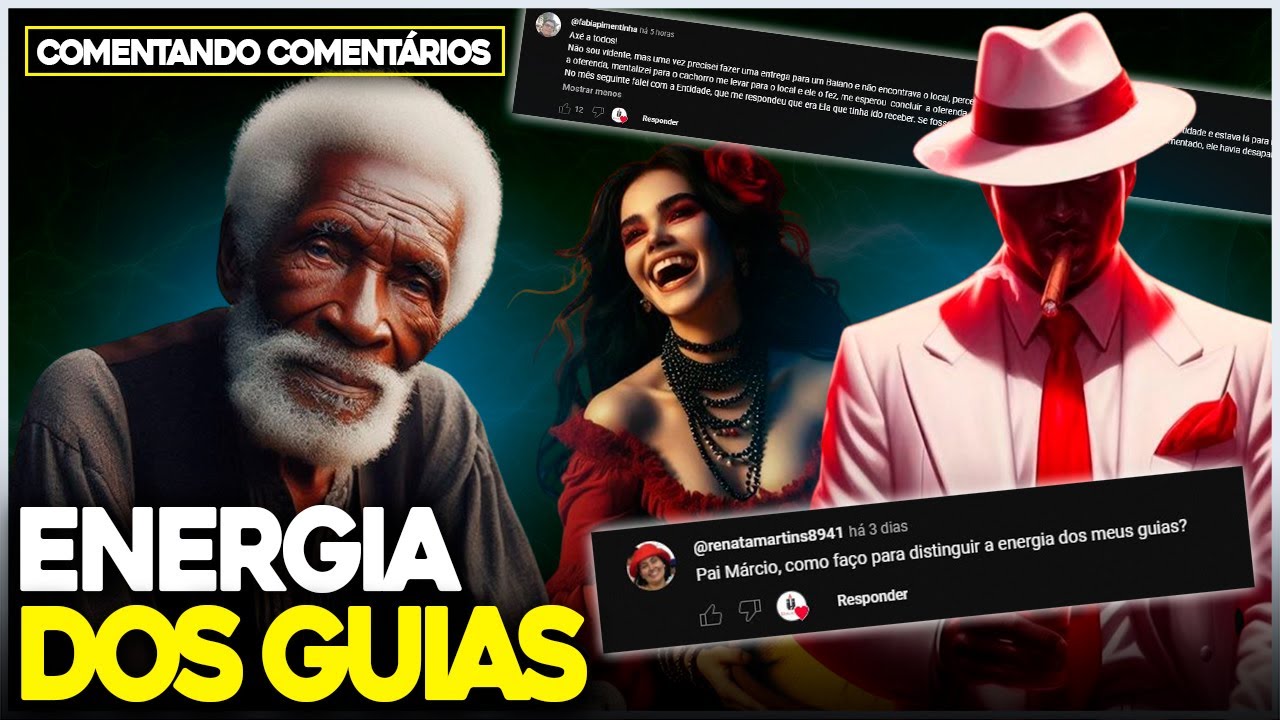 COMO PERCEBER A ENERGIA DOS SEUS GUIAS