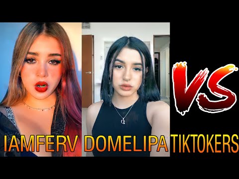 Iamferv VS Domelipa VS TikTokers - Batalla De TikTok 💥🔥