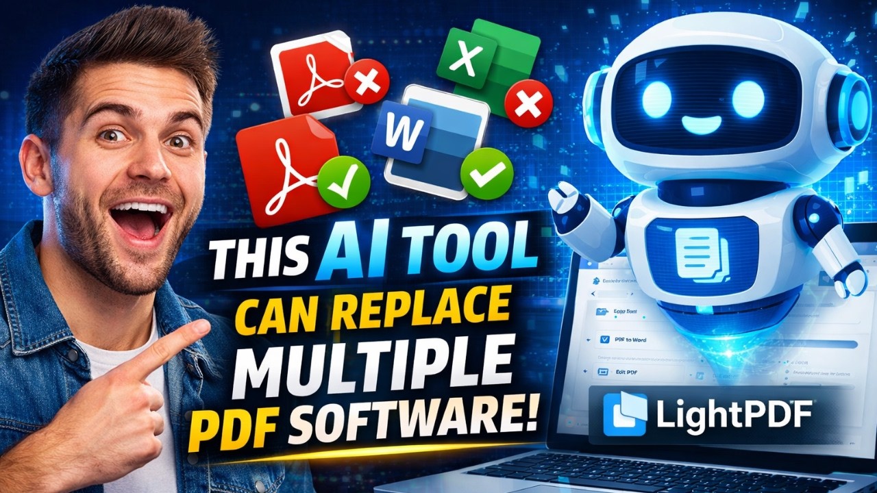 This AI Tool Can Replace Multiple PDF Software | LightPDF