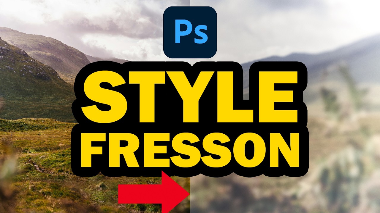 Simuler l'effet FRESSON sur Photoshop (Rendu Pigmentaire & Vintage)Tuto Photoshop