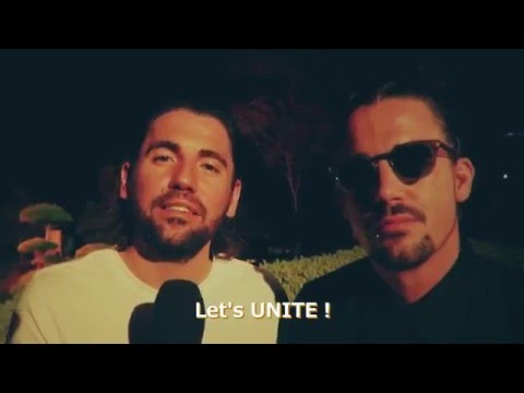 Dimitri Vegas and Like Mike  video message to Tomorrowland Presents UNITE