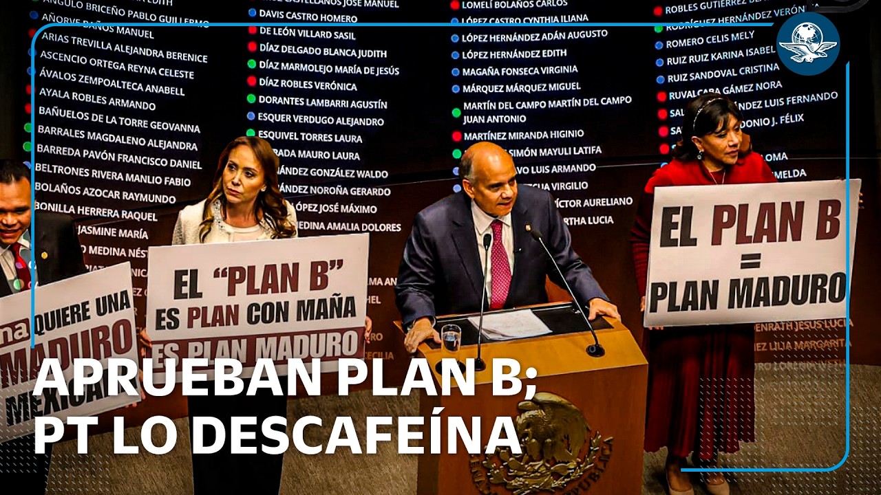 Aprueban Plan B sin revocación de mandato para 2027; PT se impone #EnPortada