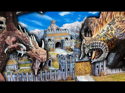 SIEGE BATTLE REPORT! ~ Dwarves vs Goblins Mega Game