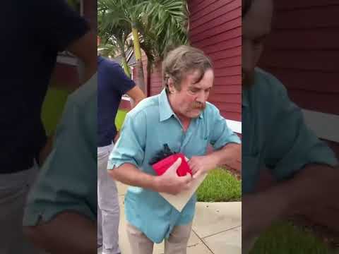 Dad surprised with his dream car…🥺🥺🥺#shorts