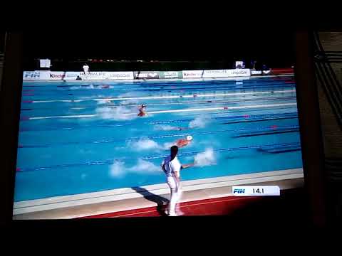 Thomas Ceccon 50 FA  23.66  REC ITA juniores e cadetti . Quindicesimo rec ita in v.50