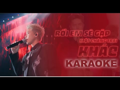 [KARAOKE ] RỒI EM SẼ GẶP MỘT CHÀNG TRAI KHÁC - QUÂN AP | TONE NAM | Karaoke nhạc trẻ hay nhất 2025