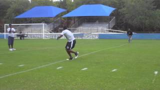 Lance Slaughter NFL DB Drills 2013