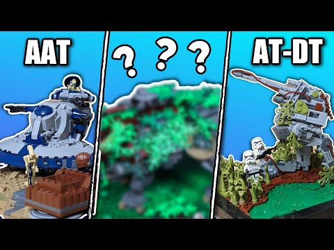 I Built LEGO Star Wars Mocs Using a Random Vehicle Generator!