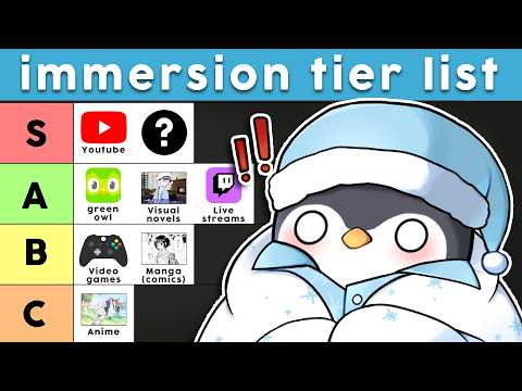 I Ranked Every Immersion Source (What Actually Works)