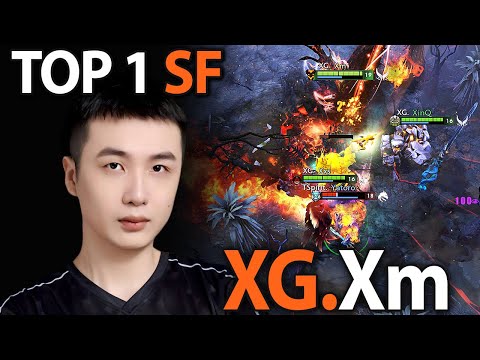 XG.Xm TOP 1 Shadow Fiend Mid Gameplay | The International 2025 | Dota 2 Patch 7.39d