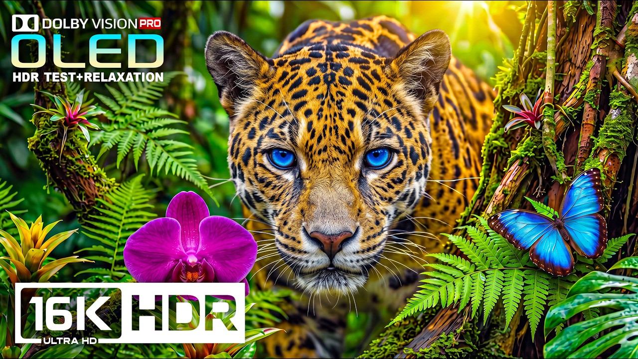 Masterpiece 16K OLED HDR TEST | Dolby Vision 120FPS | 4K Video | 8K ULTRA HD TV