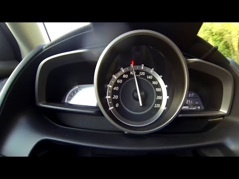 Mazda 2 1.5 Skyactiv-G 75 HP 0-100 km/h acceleration