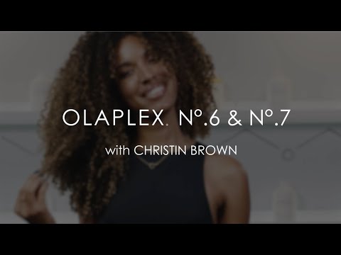 How to Apply OLAPLEX N°.6 and N°.7 to Curls