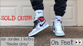 JORDAN 1 SMOKE GREY REVIEW & ON FEET